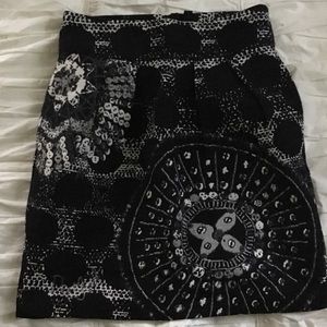 Desigual Black and White Skirt